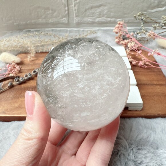 Garden Quartz Sphere - Picture 5 of 11